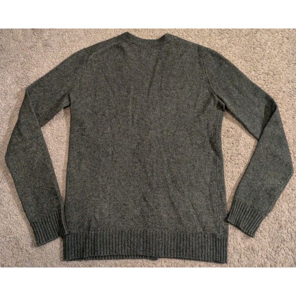 Uniqlo Wool Alpaca Blend Button Gray Cardigan Sweater Women's Medium - Picture 2 of 8